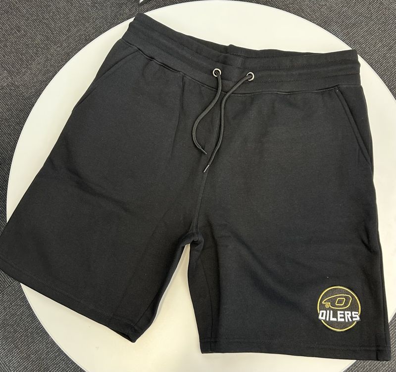 Sort shorts med logo - Barn